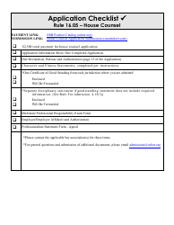 House Counsel Application - Oregon, Page 4
