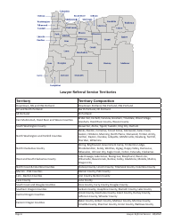 Lawyer Referral Service Registration Form - Oregon, Page 6