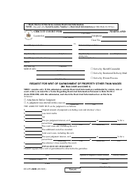 Maryland Circuit Courts Forms PDF templates. download Fill and print ...