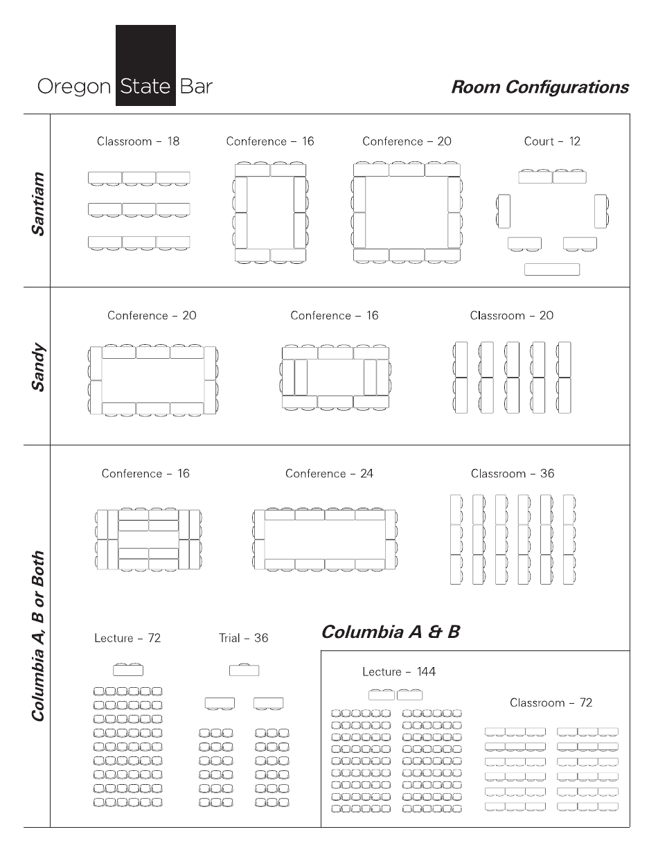 Osb Facilities Use Agreement for Groups Conducting Official Osb Business - Oregon, Page 5