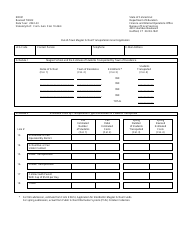 Document preview: Form ED021 Out-Of-Town Magnet School Transportation Grant Application - Connecticut
