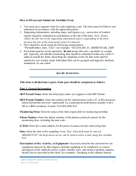 Instructions for Form Beta v2 Turbidity Monitoring Form - Florida, Page 3