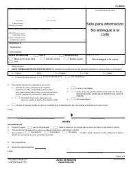 Document preview: Formulario FL-680 Aviso De Mocion - California (Spanish)