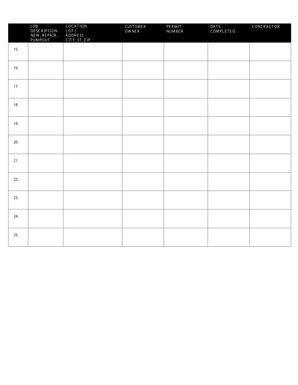 Form DEP4075 Application for Septic Tank Contractor Registration - Florida, Page 4