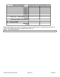 Form HF-0004-QM Quality Measure Report - Tennessee, Page 5