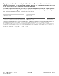 Form DOC02-402ES Sex Offense Treatment and Assessment Programs Informed Consent for Community Treatment - Washington (English/Spanish), Page 4