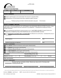 Form DOC13-589 Covid-19 Vaccination - Washington, Page 2