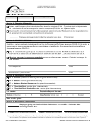 Form DOC13-589ES Covid-19 Vaccination - Washington (English/Spanish), Page 2