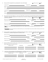Form DOC0031 Applicant Information Sheet - Illinois, Page 2