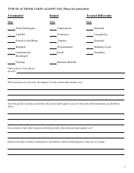 General Intake Questionnaire - Fair Employment Program - Wyoming, Page 4