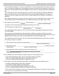 Form AD4320 Adoption Assistance Program (Aap) Agreement - California, Page 3