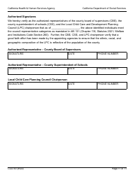 Form CCD43 Certification Statement Regarding Composition of Lpc Membership - California, Page 11