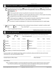 License Application Limited Liability Partnership (LLP ) or Limited Partnership (Lp) (Residential, Commercial or Dual Endorsement) - Oregon, Page 12