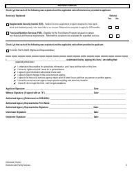 Form DSS-6242 Refugee Medical Assistance (Rma) Application - North Carolina, Page 3