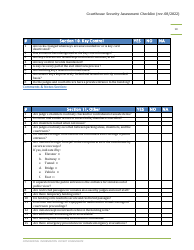 Courthouse Security Assessment Checklist - Arizona, Page 11
