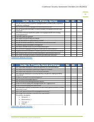 Courthouse Security Assessment Checklist - Arizona, Page 14