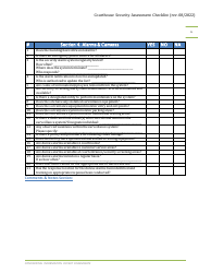 Courthouse Security Assessment Checklist - Arizona, Page 7