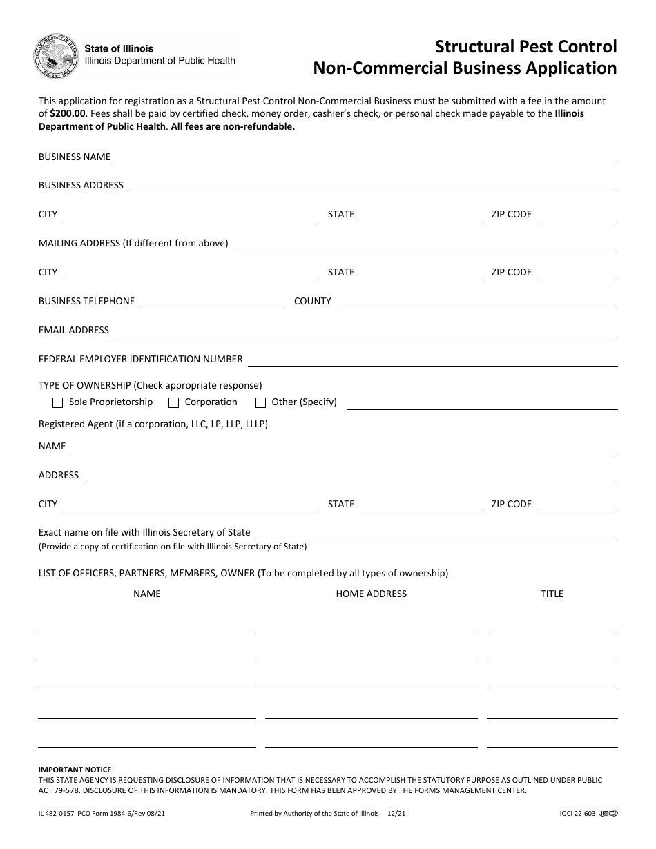 Form IL4820157 Fill Out, Sign Online and Download Fillable PDF