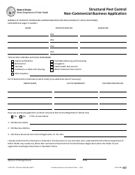 Form IL482-0157 Structural Pest Control Non-commercial Business Application - Illinois, Page 2