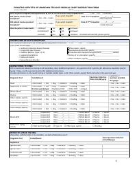 Pediatric Hepatitis of Unknown Etiology Medical Chart Abstraction Form - Illinois, Page 3