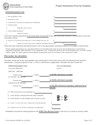 Form 443086 Project Submission Form for Hospitals - Illinois, Page 3