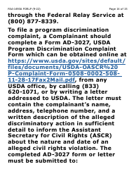 Form FAA-1493A-LP Authorized Representative Request- Large Print - Arizona, Page 14
