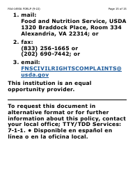 Form FAA-1493A-LP Authorized Representative Request- Large Print - Arizona, Page 15