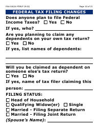 Form FAA-0412A-LP change Report - Large Print - Arizona, Page 10