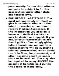 Form FAA-0412A-LP change Report - Large Print - Arizona, Page 17