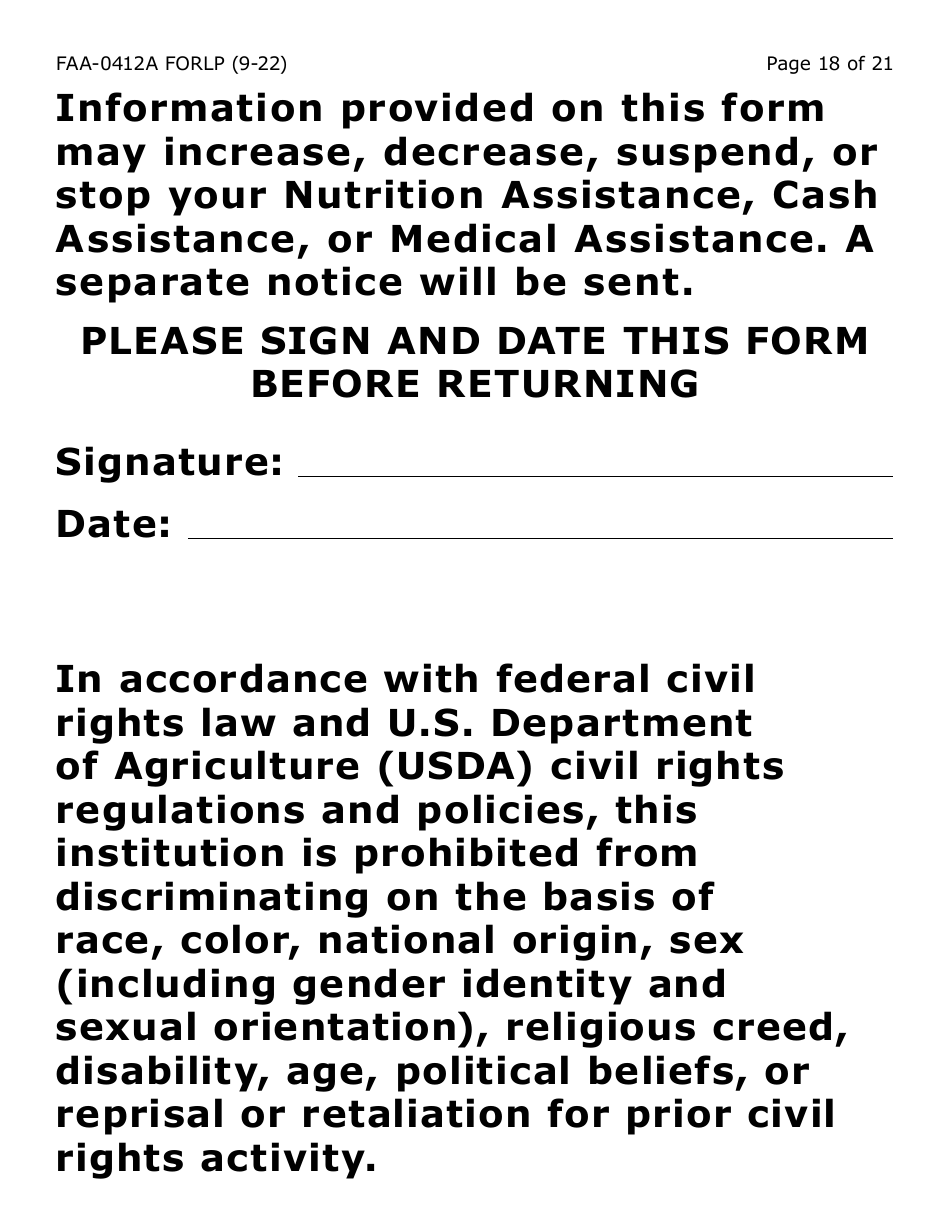 Form FAA-0412A-LP change Report - Large Print - Arizona, Page 18