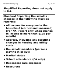 Form FAA-0412A-LP change Report - Large Print - Arizona, Page 3