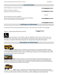 Form ED-02387-06 District-Owned Special Education School Bus Transaction - Minnesota, Page 2