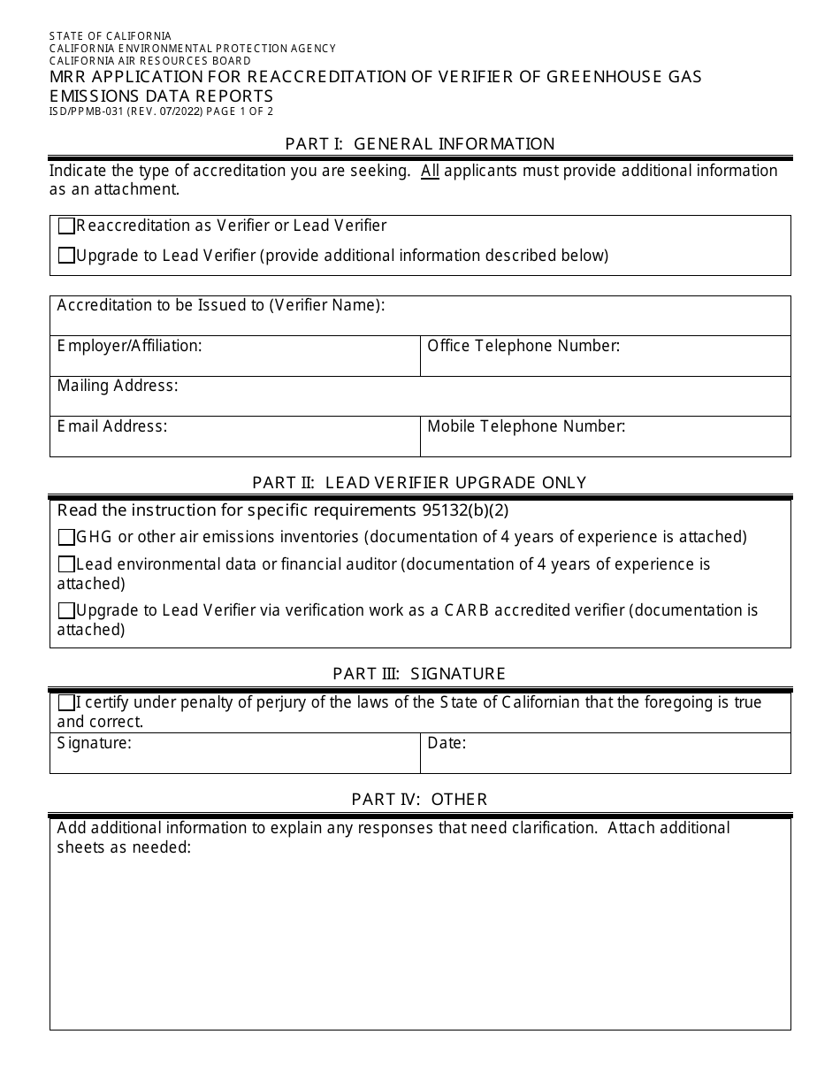 Mrr Form.pdf Form ISD/PPMB-031 - Fill Out, Sign Online and Download Fillable PDF ...