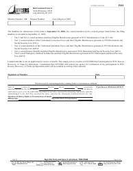 Form F622 Notice of Participation in Wtc Rescue, Recovery or Clean-Up Operations - All Tiers - New York City, Page 4