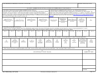 DD Form 2564 Annual Freedom of Information Act Report, Page 3