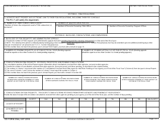 DD Form 2564 Annual Freedom of Information Act Report, Page 7