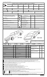 DD Form 788 Private Vehicle Shipping Document for Automobile