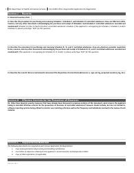 Form DHHS225-E Dog Handler Application for Registration - North Carolina, Page 4