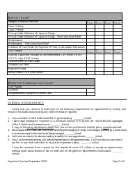 Form Supreme-2 Application for Court Appointment Certification - Rhode Island, Page 3