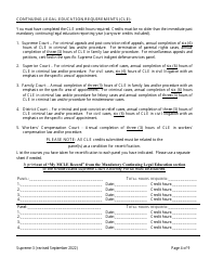 Form Supreme-3 Application for Court Appointment Recertification - Rhode Island, Page 4