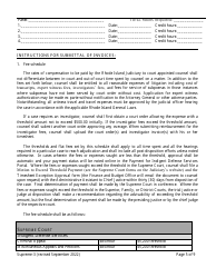 Form Supreme-3 Application for Court Appointment Recertification - Rhode Island, Page 5