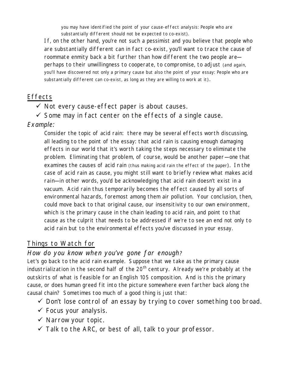 How Do I Write a Cause-Effect Essay? - Wheeling Jesuit University, Page 2
