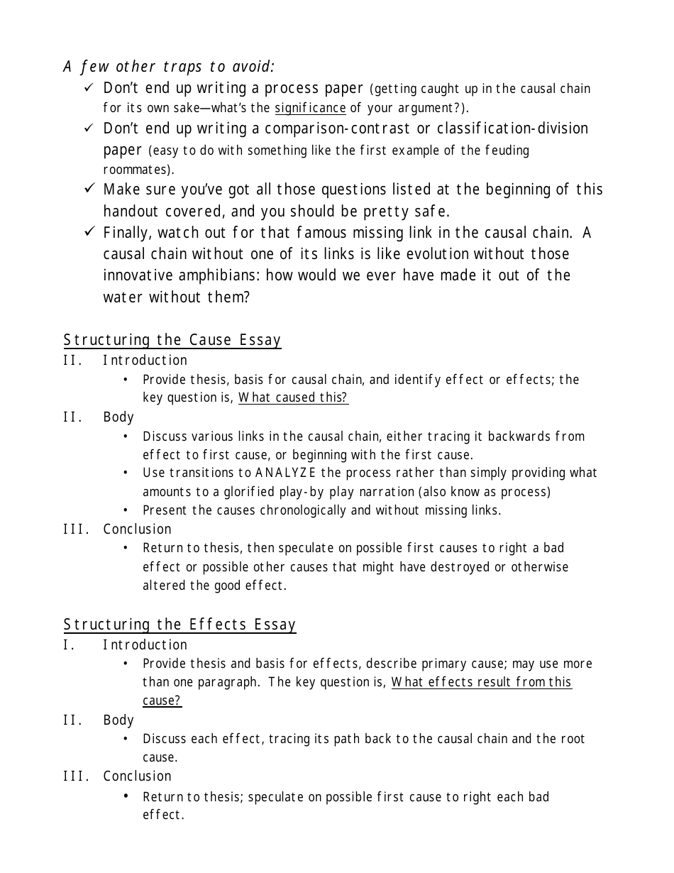 How Do I Write a Cause-Effect Essay? - Wheeling Jesuit University, Page 3
