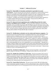 Section-By-Section Summary of the Proposed &quot;protecting Americans From Tax Hikes Act of 2015&quot;, Page 15