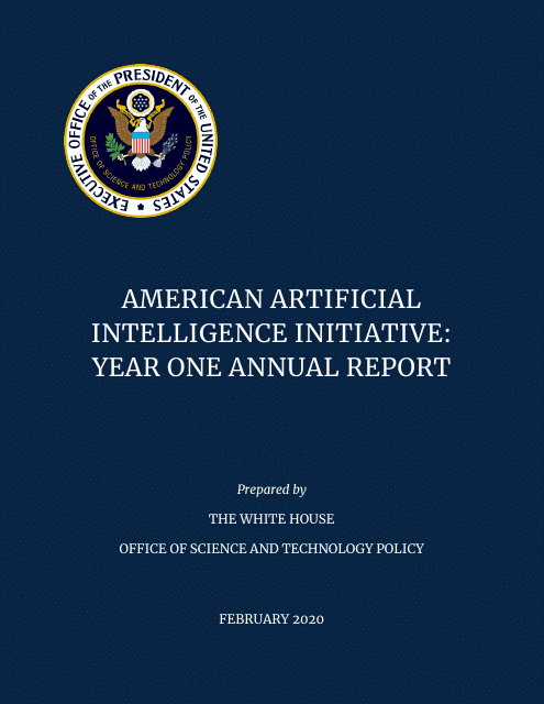 American Artificial Intelligence Initiative: Year One Annual Report