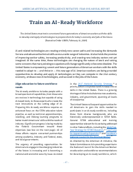 American Artificial Intelligence Initiative: Year One Annual Report, Page 23