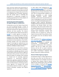 American Artificial Intelligence Initiative: Year One Annual Report, Page 30