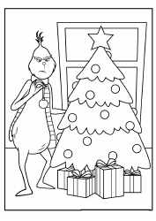 Grinch Coloring Pages - Grinch