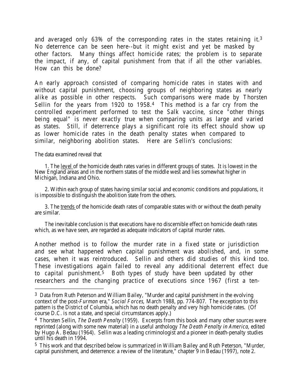 Does Capital Punishment Deter Murder? a Brief Look at the Evidence - John Lamperti, Page 4