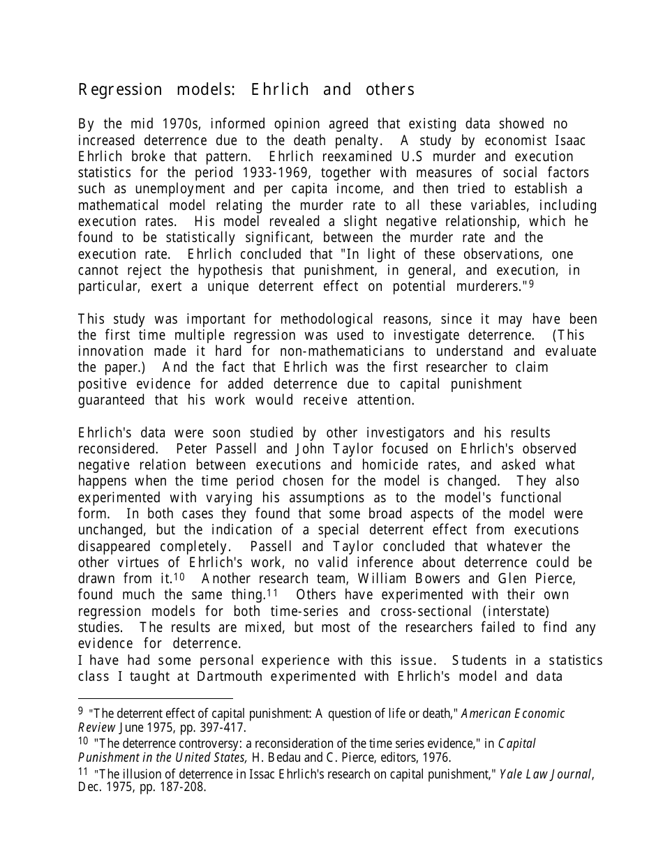 Does Capital Punishment Deter Murder? a Brief Look at the Evidence - John Lamperti, Page 6